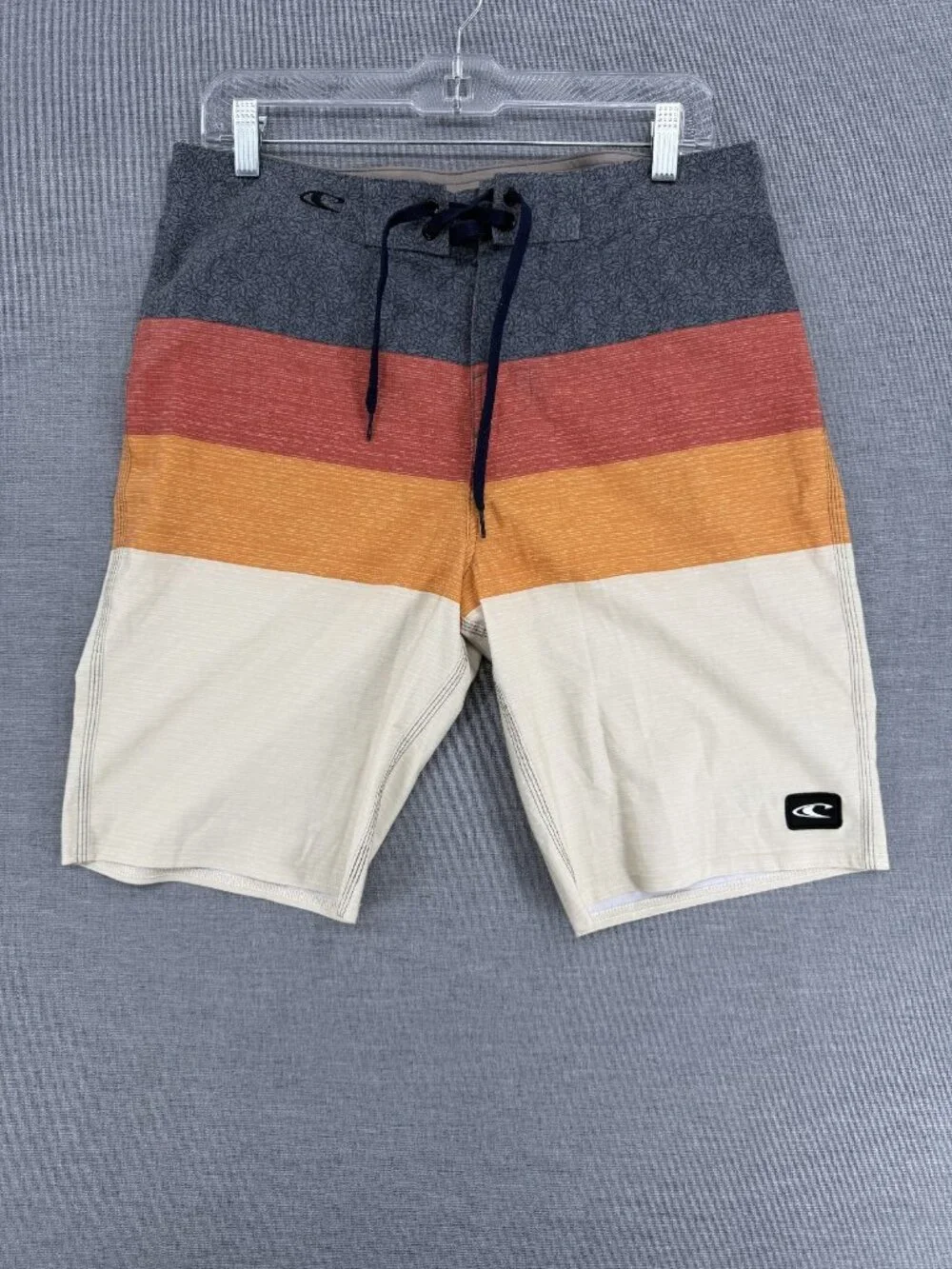 O'Neill Santa Cruz Striped Board Shorts Mens 32 9